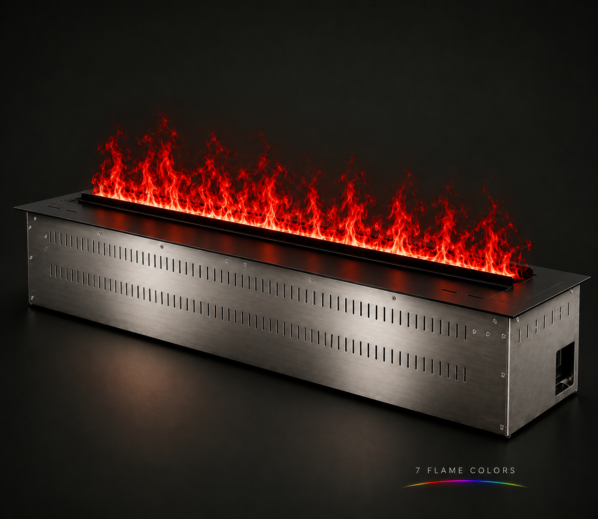60" Luxury Smart Electric Water Vapor Fireplace